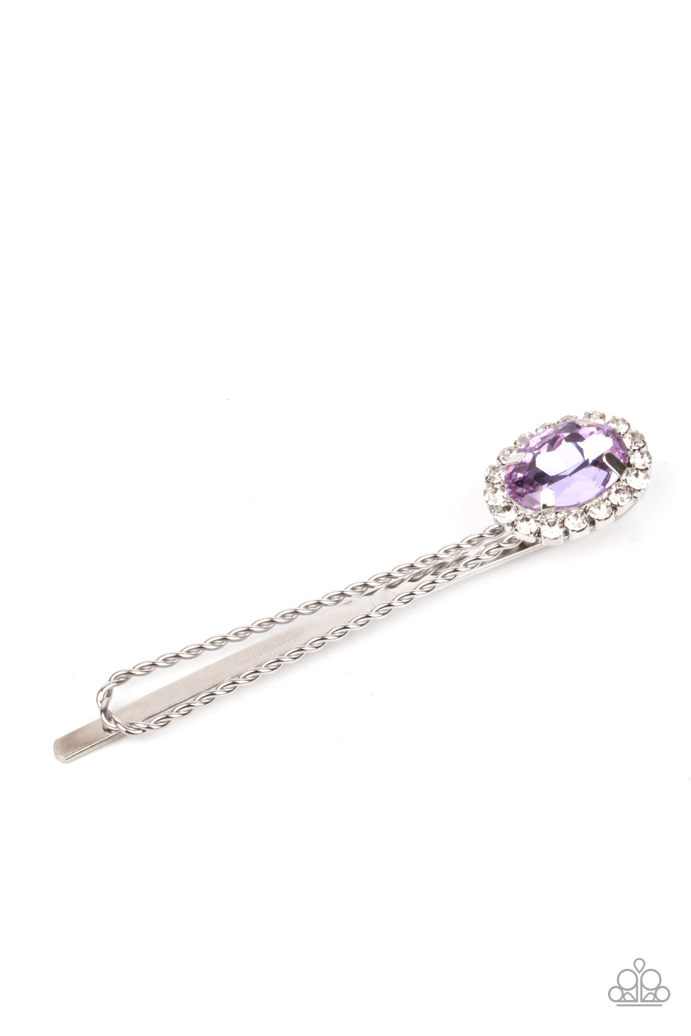 Gala Glitz - Purple hair clip A037
