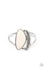 Load image into Gallery viewer, Out In The Wild - White cuff bracelet 2146
