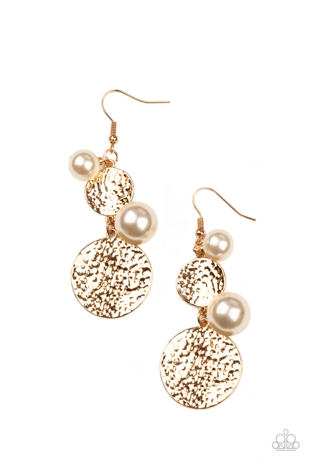Pearl Dive - Gold earring 2137