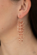 Load image into Gallery viewer, Long Live The Rebels - Copper hoop earring 2135
