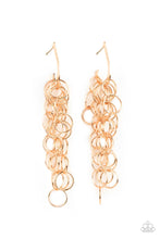 Load image into Gallery viewer, Long Live The Rebels - Gold hoop earring 2095
