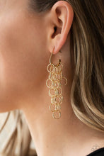 Load image into Gallery viewer, Long Live The Rebels - Gold hoop earring 2095
