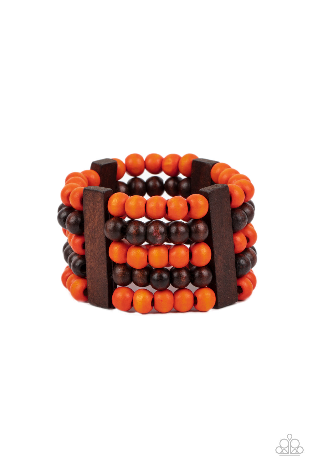 Caribbean Catwalk - Orange bracelet 1609