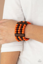 Load image into Gallery viewer, Caribbean Catwalk - Orange bracelet 1609
