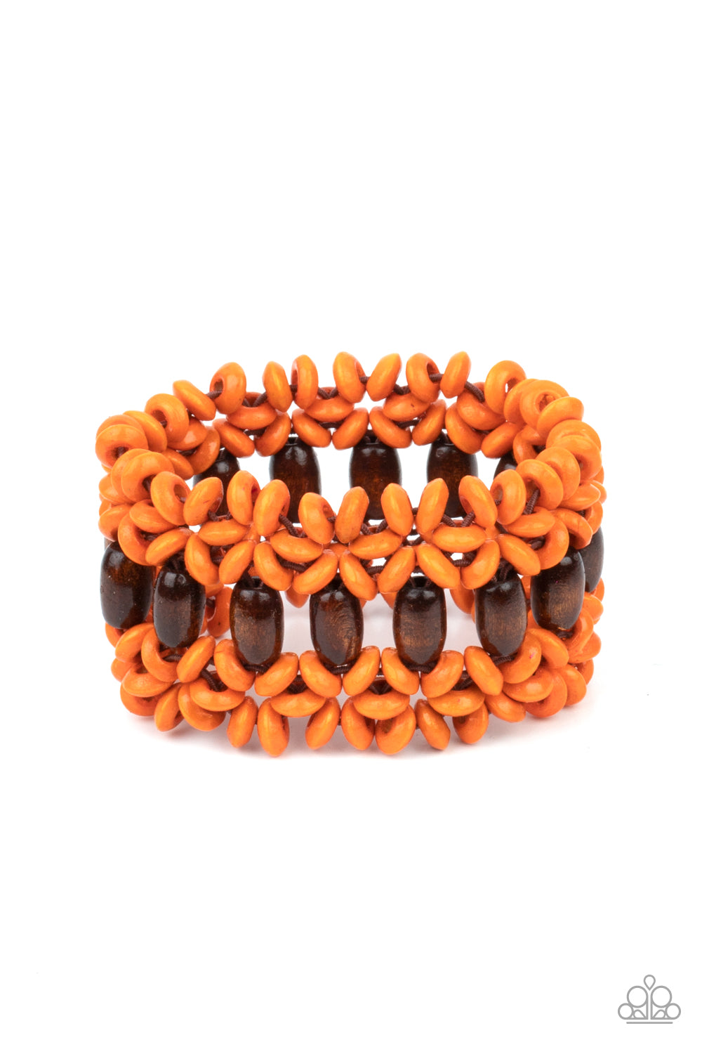 Bali Beach Retreat - Orange bracelet 654