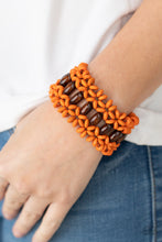 Load image into Gallery viewer, Bali Beach Retreat - Orange bracelet 654
