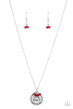 Load image into Gallery viewer, Simple Blessings - Red necklace B057
