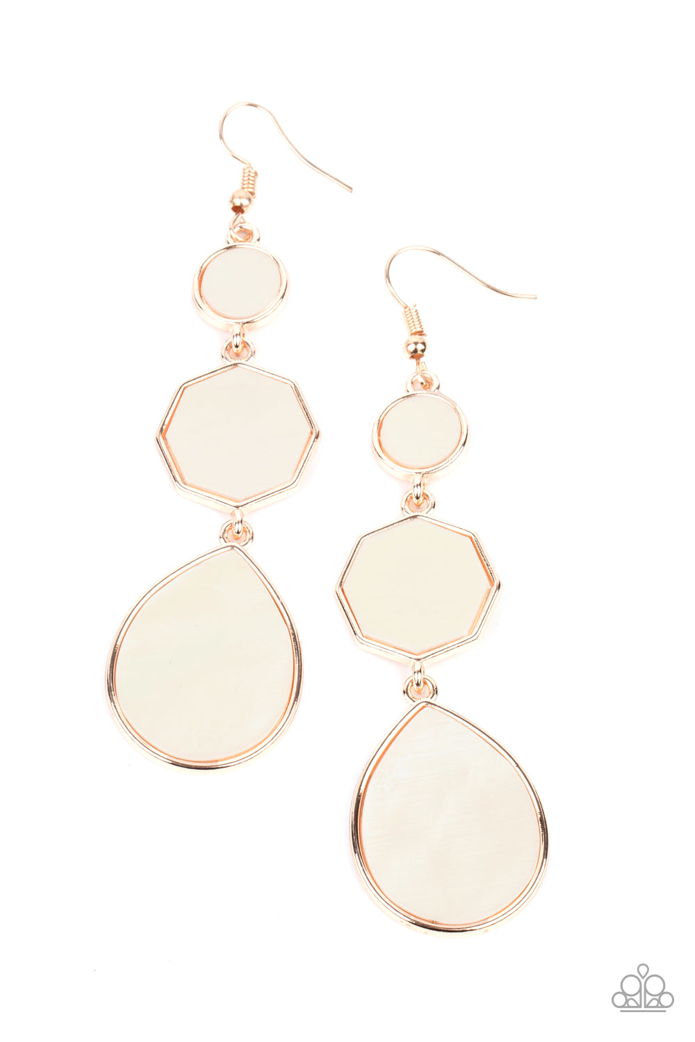 Progressively Posh - Rose Gold earring 2060
