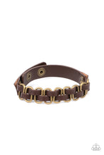 Load image into Gallery viewer, Gone Rogue - Brass urban bracelet C001
