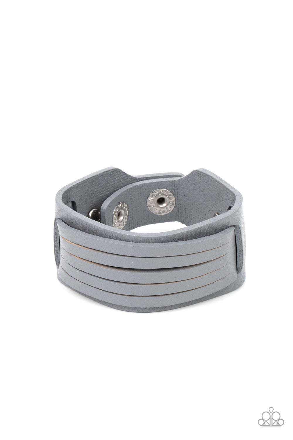 Ride In Style - Silver snap bracelet B004