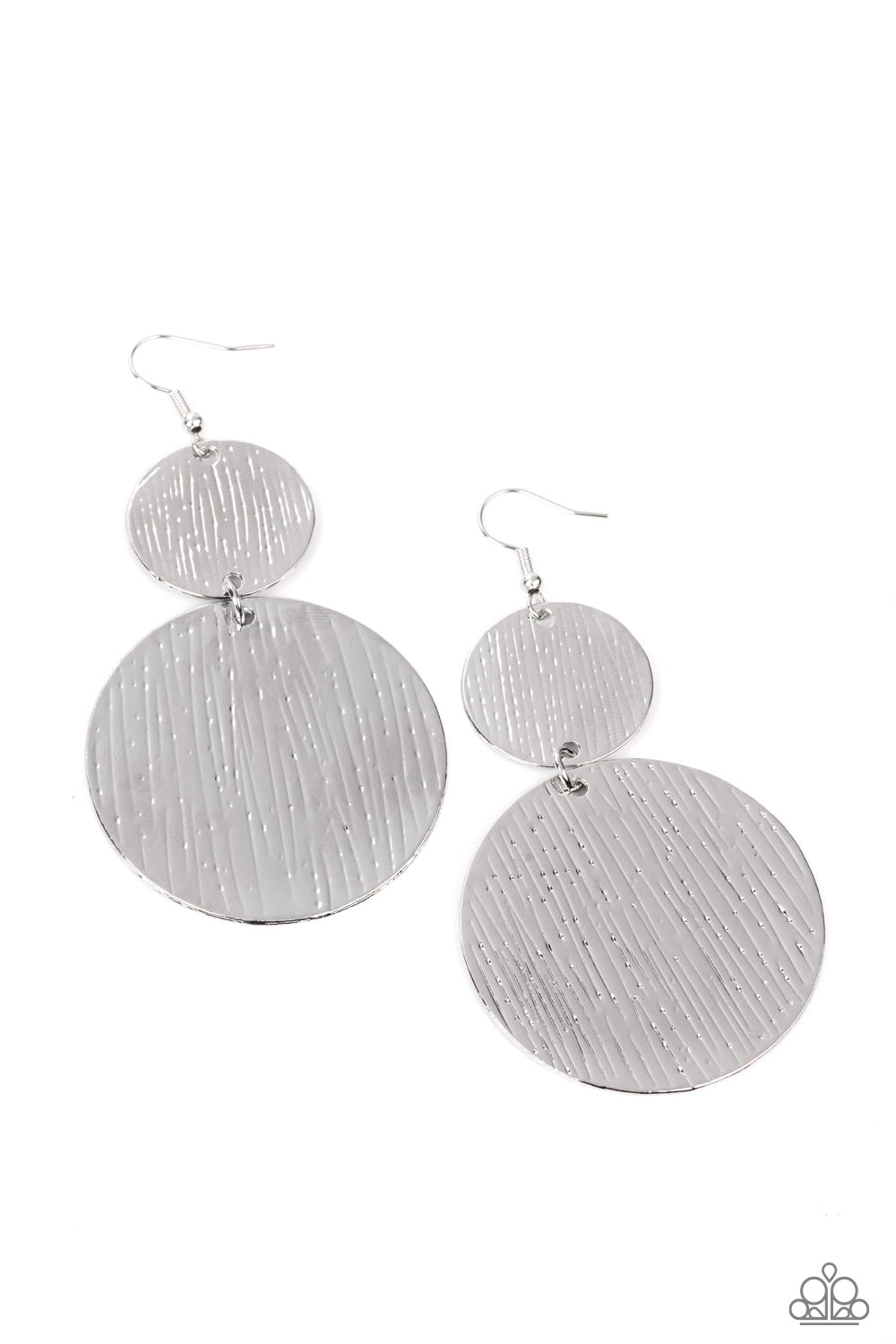 Status CYMBAL - Silver earring 2067