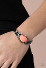 Load image into Gallery viewer, Springtime Trendsetter - Orange cuff bracelet 2196
