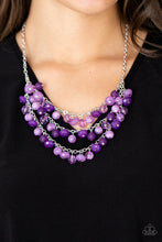 Load image into Gallery viewer, Fairytale Timelessness - Purple necklace 2176
