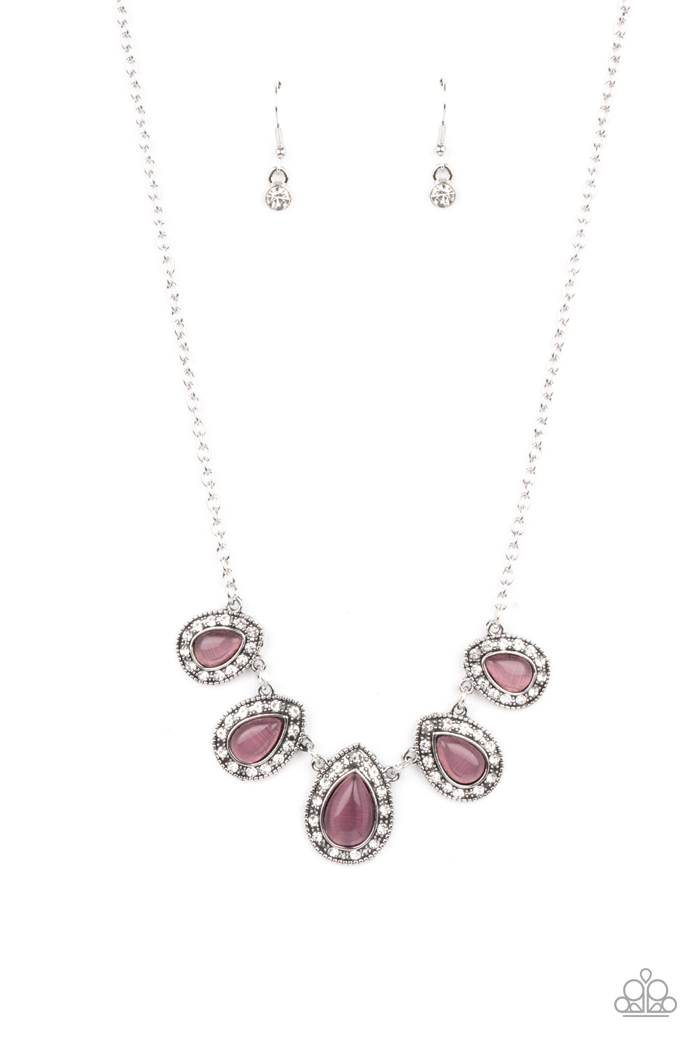 Everlasting Enchantment - Purple necklace B067