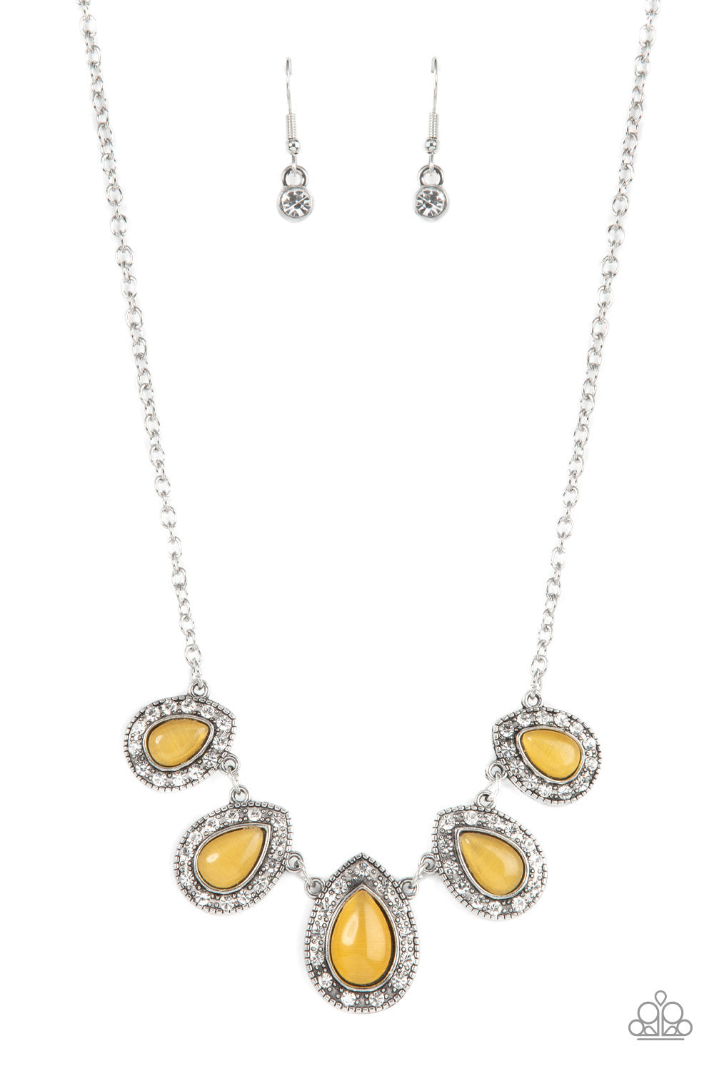 Everlasting Enchantment - Yellow necklace D074