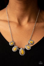Load image into Gallery viewer, Everlasting Enchantment - Yellow necklace D074
