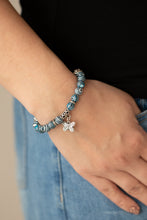 Load image into Gallery viewer, Butterfly Wishes - Blue bracelet A025

