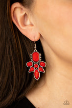 Load image into Gallery viewer, Vacay Vixen - Red earring F039
