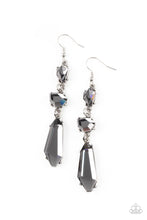 Load image into Gallery viewer, Sophisticated Smolder - Silver earring 621
