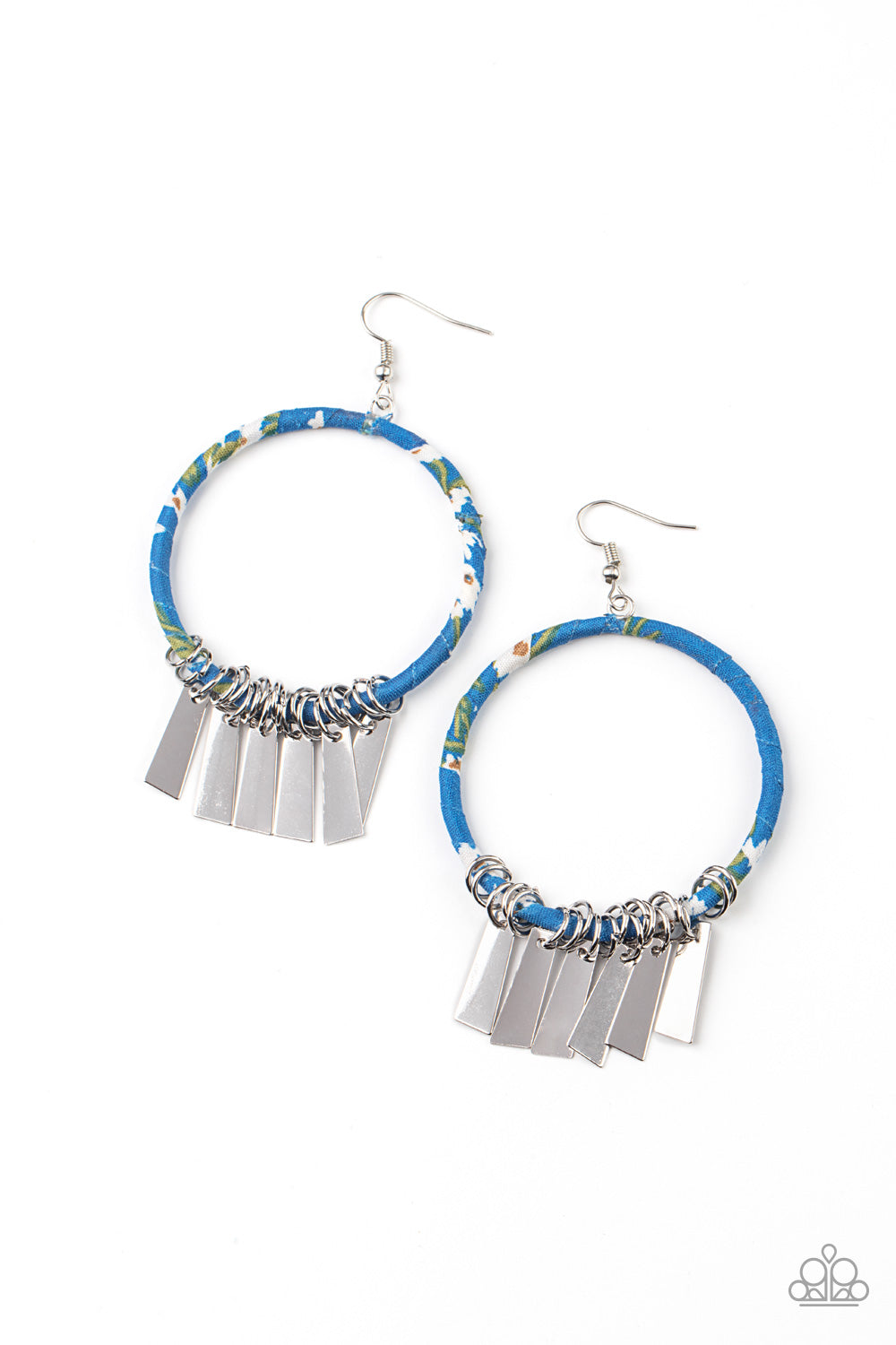 Garden Chimes - Blue earring 2094