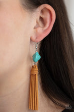 Load image into Gallery viewer, All-Natural Allure - Blue earring 2196
