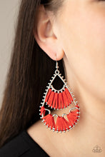 Load image into Gallery viewer, Samba Scene - Red earring 2207
