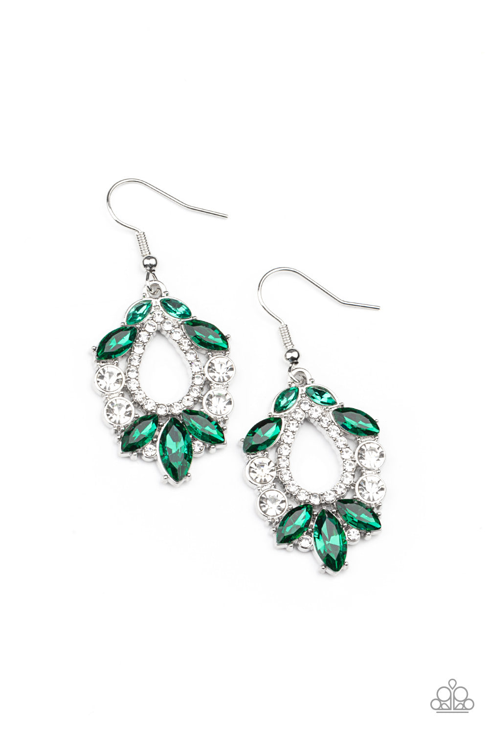 New Age Noble - Green earring 2190