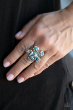 Load image into Gallery viewer, Botanical Ballroom - Blue ring  2164
