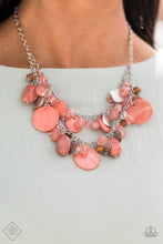 Load image into Gallery viewer, Spring Goddess - Orange necklace plus matching bracelet Springtime Springs 608
