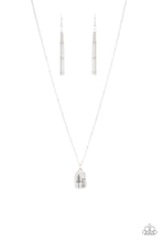 Load image into Gallery viewer, Faith Over Fear - Silver necklace B065
