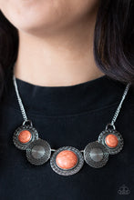Load image into Gallery viewer, Canyon Cottage - paparazzi Orange necklace 690
