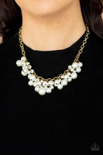 Load image into Gallery viewer, Down For The COUNTESS - Brass necklace 2173
