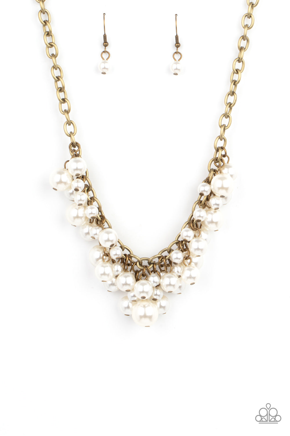Down For The COUNTESS - Brass necklace 2173
