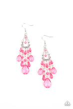 Load image into Gallery viewer, Paid Vacation - Pink earring 698
