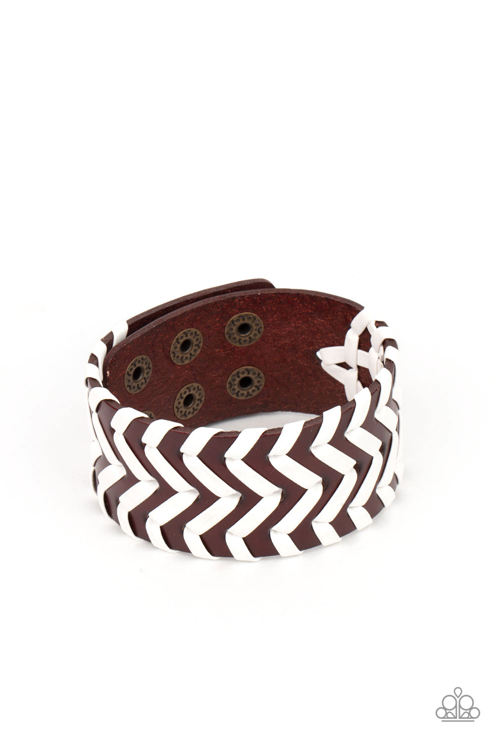 Biker Badlands - Brown urban bracelet C009