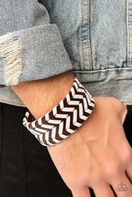 Load image into Gallery viewer, Biker Badlands - Brown urban bracelet C009
