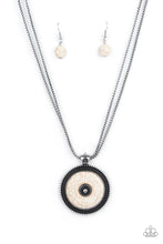 Load image into Gallery viewer, EPICENTER of Attention - White necklace A025

