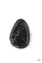 Load image into Gallery viewer, Marble Mecca - Black ring E061
