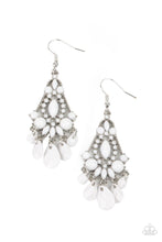 Load image into Gallery viewer, STAYCATION Home - White earring 794
