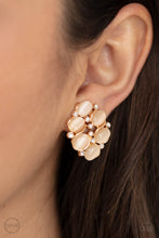 Load image into Gallery viewer, Row, Row, Row Your YACHT - Gold clip-on earring 782
