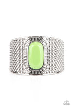 Load image into Gallery viewer, Poshly Pharaoh - Green cuff bracelet C002
