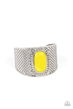 Load image into Gallery viewer, Poshly Pharaoh - Yellow cuff bracelet 2192
