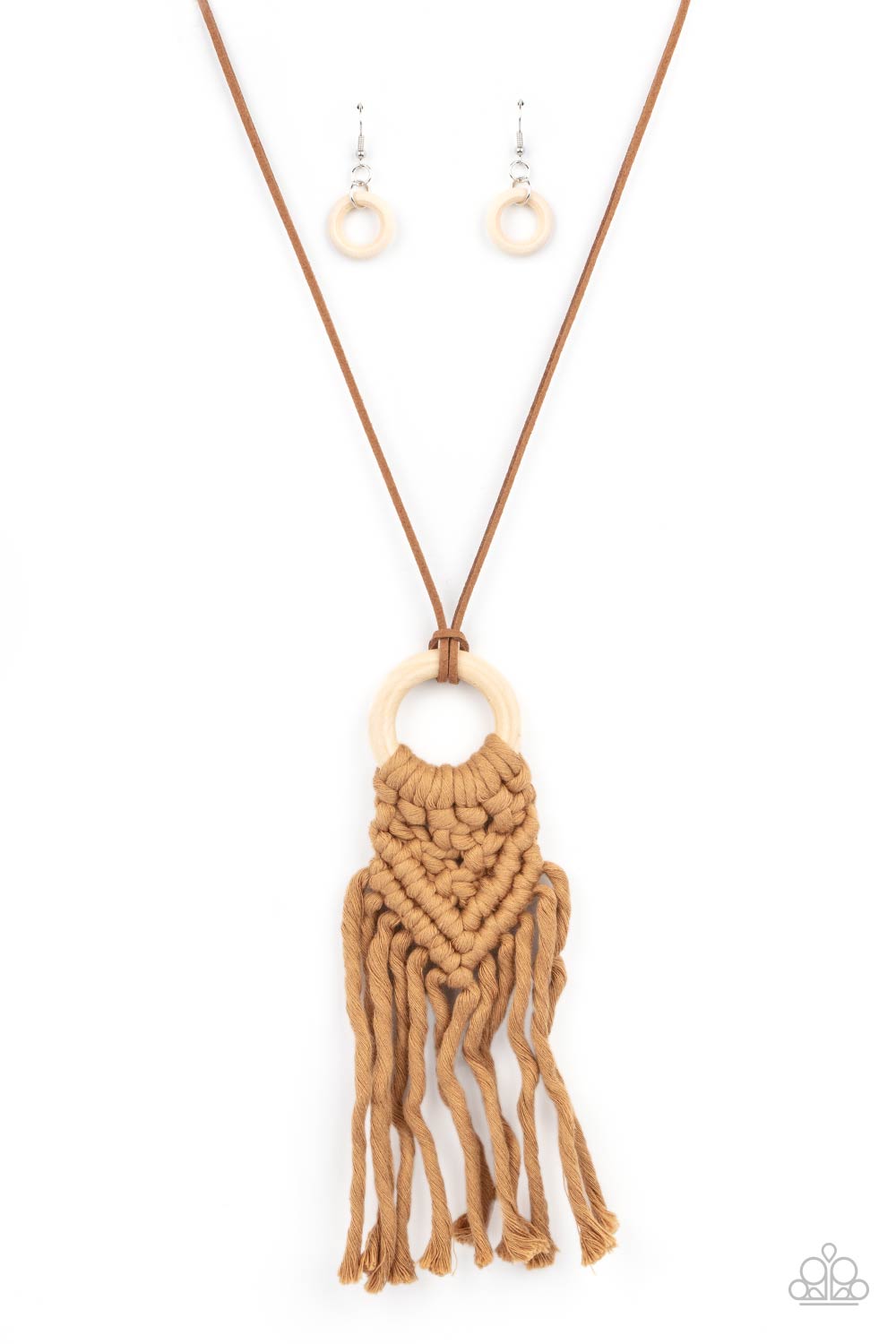 Crafty Couture - Brown necklace 2210