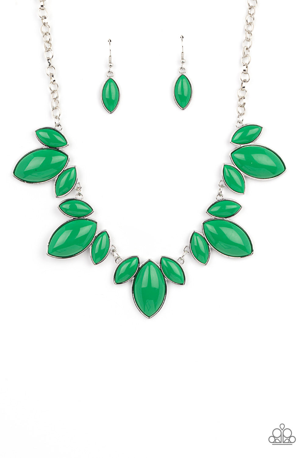 Viva La Vacation - Green necklace 624
