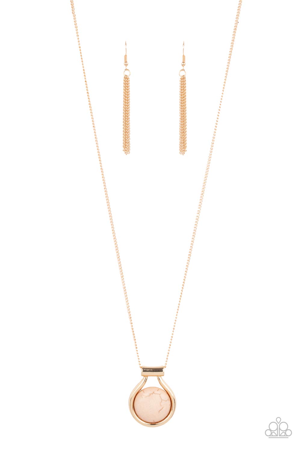 Patagonian Paradise - Brown necklace 652