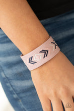 Load image into Gallery viewer, Cliff Glyphs - Pink bracelet A010
