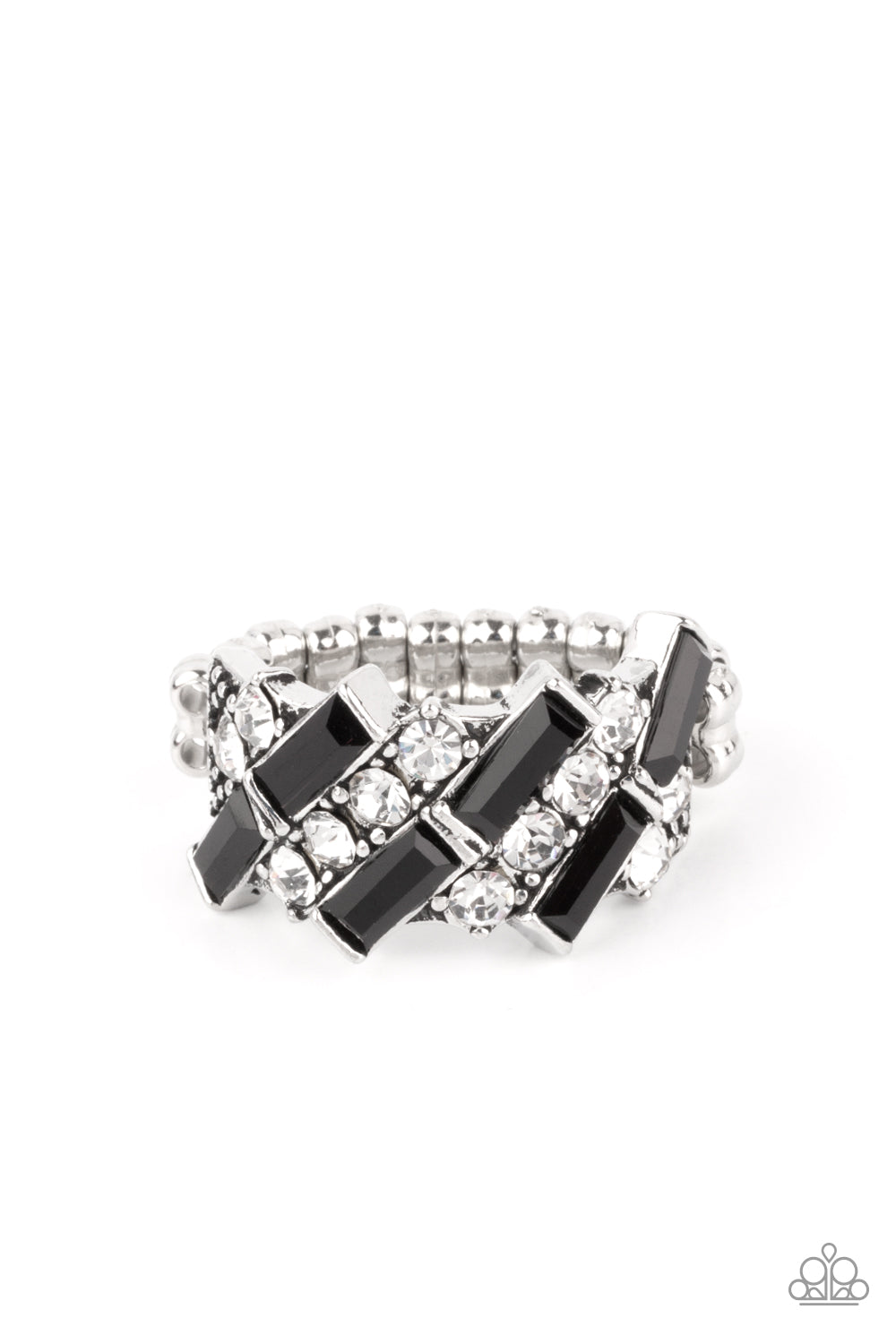 Noble Novelty - paparazzi Black ring 717