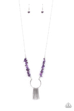 Load image into Gallery viewer, With Your ART and Soul - Purple necklace 1563
