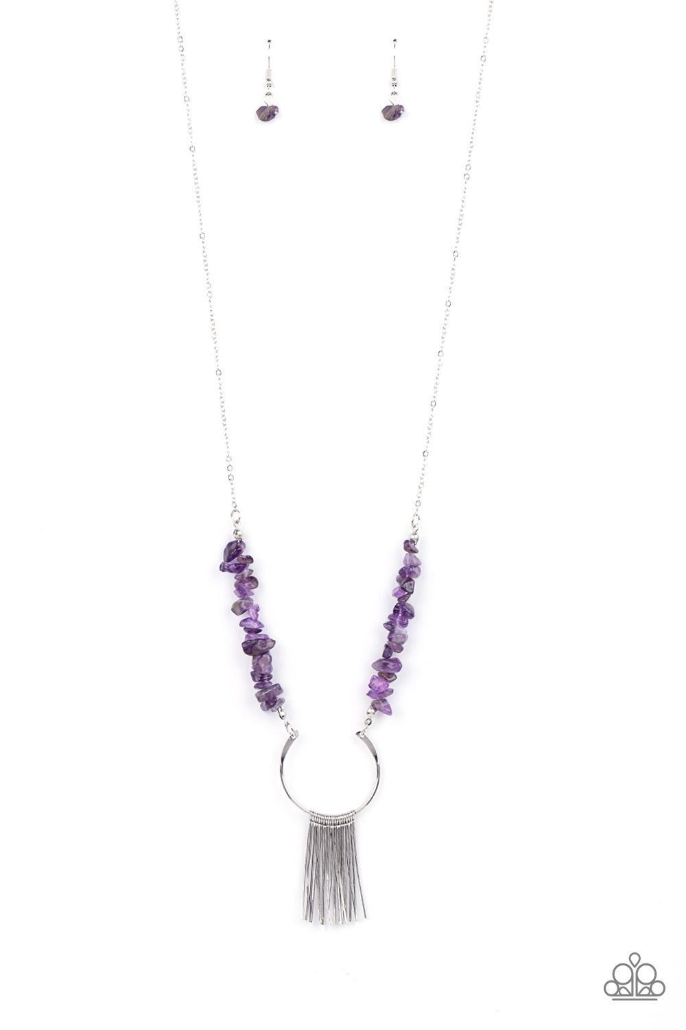 With Your ART and Soul - Purple necklace 1563