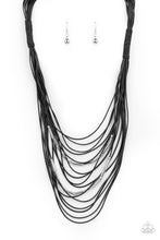 Load image into Gallery viewer, Nice CORD-ination - Black necklace 779
